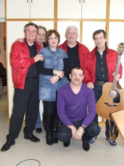 Au studio avec Berni et Chrisitine